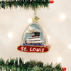 Old World Christmas Blown Glass Ornament for Christmas Tree, St. Louis Arch