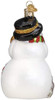 Old World Christmas Glass Blown Ornament, Snowman with Playful Pets (With OWC Gift Box)