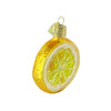 Old World Christmas Glass Blown Ornament for Christmas Tree, Lemon Slice