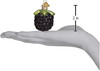 Old World Christmas Blown Glass Ornament for Christmas Tree, Blackberry