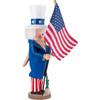 Steinbach Wooden Big Nutcracker Collection, Uncle Sam, 18.5"