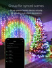 Twinkly Pre-Lit Tree ?? App-controlled LED Artificial Christmas Tree with 500 RGB (16 Million Colors) LEDs. 7.5 Feet. Green Wire. Indoor Smart Christmas Lighting Decoration