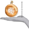 Old World Christmas Blown Glass Ornament for Christmas Tree, Bagel