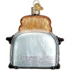 Old World Christmas Blown Glass Ornament for Christmas Tree, Retro Toaster