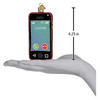 Old World Christmas Glass Blown Ornament for Christmas Tree, Smartphone