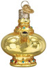 Old World Christmas Glass Blown Ornament, Magic Lamp (With OWC Gift Box)