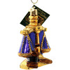 Old World Christmas Blown Glass Ornament for Tree, Scales of Justice