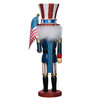 Kurt Adler Wooden Uncle Sam Nutcracker, Hollywood Collection, 15"