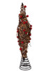 Kurt S. Adler (#H4201) Natural Brown Star With Berries Treetop, 12"