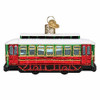Old World Christmas 46094 Glass Blown Trolley Ornament