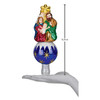 Old World Christmas Blown Glass Tree Topper, Nativity, 9.25in