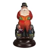 Old World Christmas Blown Glass Table Piece, Caroling Santa Light, 10.75"