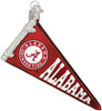 Old World Christmas 60106 Glass Blown Alabama Pennant Ornament