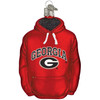 Old World Christmas 62303 Glass Blown Georgia Hoodie Ornament Old World Christmas 62303 Glass Blown Georgia Hoodie Ornament
