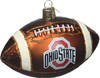 Old World Christmas Glass Blown Ornament, Ohio State Football (With OWC Gift Box)