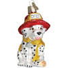 Old World Christmas Blown Glass Ornament for Christmas Tree, Dalmatian Pup