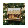 Old World Christmas Ginger Cottage Wooden Ornament for Christmas Tree, All Aboard Train Depot