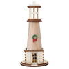 Old World Christmas Ginger Cottage Wooden Holiday Ornament for Christmas Tree, Lighthouse