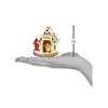 Old World Christmas K-9 Cottage Wooden Doghouse Ornament for Christmas Tree, Bulldog