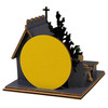 Old World Christmas Wooden Ginger Cottages Ornament, Creepy Cemetery