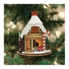 Old World Christmas Ginger Cottage Wooden Ornament for Christmas Tree, Santa's Workshop