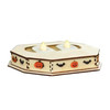 Old World Christmas Wooden Ginger Cottages Spooky Tealight Display, Large
