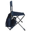 Zenithen Limited Folding Backpack Chair, Dark Blue