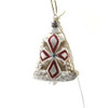 Marolin (#2011117F) Vintage Looking Glass Ornament, Little Bell
