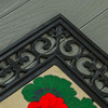 Evergreen Flag Fleur Scroll Durable Sassafras Welcome Mat Tray