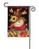 BreezeArt Studio M Autumn Scarecrow Fall Harvest Garden Flag - Premium Quality