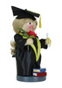 Steinbach Wooden Chubby Nutcracker Collection, Graduate Woman, Limited Edition, 11.4"