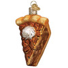 Old World Christmas Glass Blown Ornament for Christmas Tree, Piece Of Pecan Pie