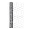 Garden Zone Galvanized Steel Hex Poultry Rolled Netting, 2 feet x 50 feet