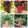 Bloem DR1209 Deck Balcony Rail Planter 12 Casper White