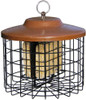 Squirrel-X Squirrel Proof Double Suet Feeder, Cage Bird Feeder, 2 Suet Cake Capacity