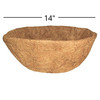 Grower Select Source Skill Coconut Arts Growers Select Basket Shape Coco Liner, 14 inches