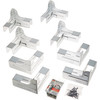 Simpson Strong-Tie Workbench & Shelving Kit, Heavy-Duty Steel Brackets w/ Screws