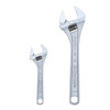 Channellock WS-2 Adjustable Chrome Wrench Set with Ergonomic Handles, 6" & 10" (Set of 2)