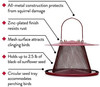 NO/NO Red Cardinal bird Feeder- 2.5 lb.