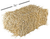 Garden Elements Straw Bale by Shady Creek Farm, Multi-Use for Farm & Home, Large Bale, 36"
