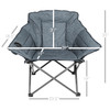Zenithen Limited Alternative Club Portable Folding Outdoor Camping Chair, Gray