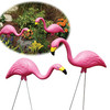 Bloem Pink Flamingo Garden Yard Statues 2-Pack (G2)