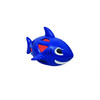 Multipet Multi-Armor Shark 8 in, Assorted Colors (1 Count)