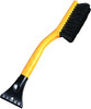 Mallory SnoWEEvel Reach Snow Brush with Scraper, Blue and Yellow, 16" (Set of 2)