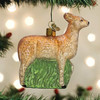 Old World Christmas Glass Blown Ornament, Doe (With OWC Gift Box)