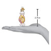 Old World Christmas Glass Blown Ornament with OWC Gift Box, Salt Water Taffy (Pack of 3)