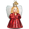 Old World Christmas Blown Glass Ornament for Christmas Tree, Baby Angel