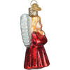 Old World Christmas Blown Glass Ornament for Christmas Tree, Baby Angel