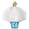Old World Christmas Glass Blown Ornament for Christmas Tree, Basketball Hoop