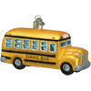 Old World Christmas Blown Glass Ornament for Christmas Tree, School Bus